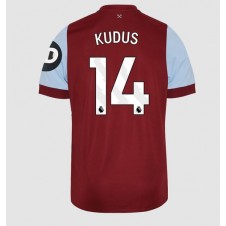 West Ham United Mohammed Kudus #14 Hemmatröja 2023-24 Korta ärmar